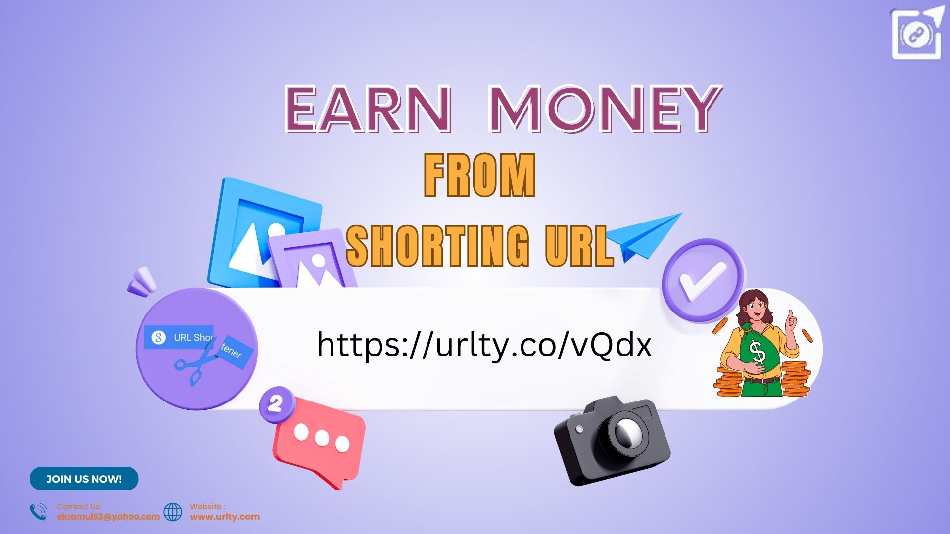 Earn Money by Shortening URLs